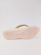 golden stripe slipper