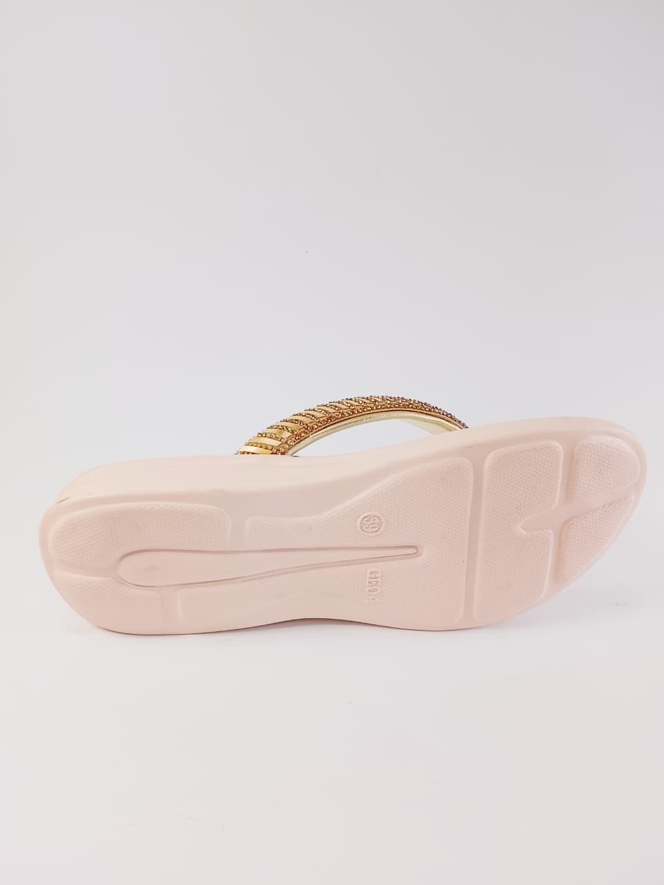 golden stripe slipper