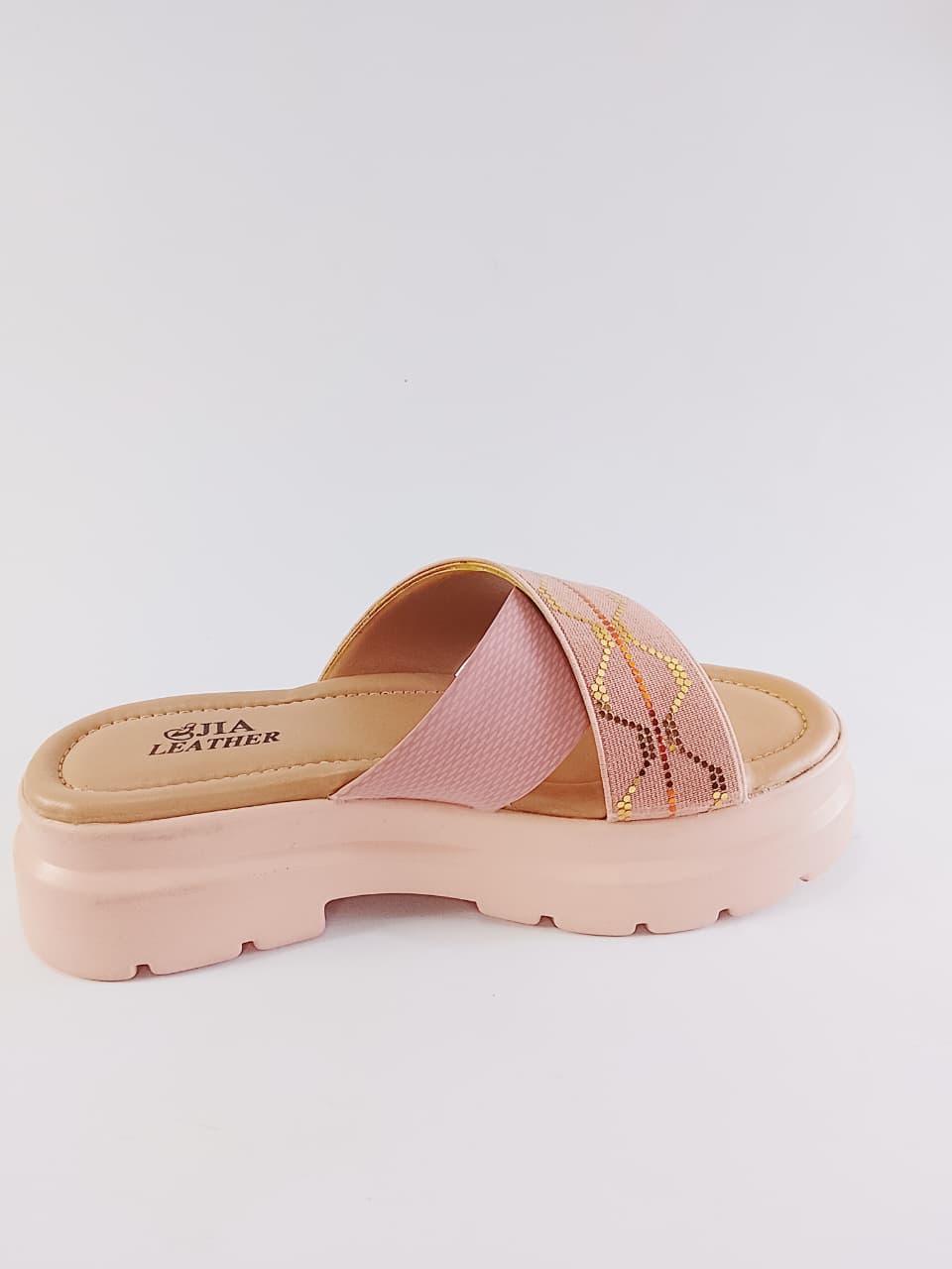 pink heighted slipper