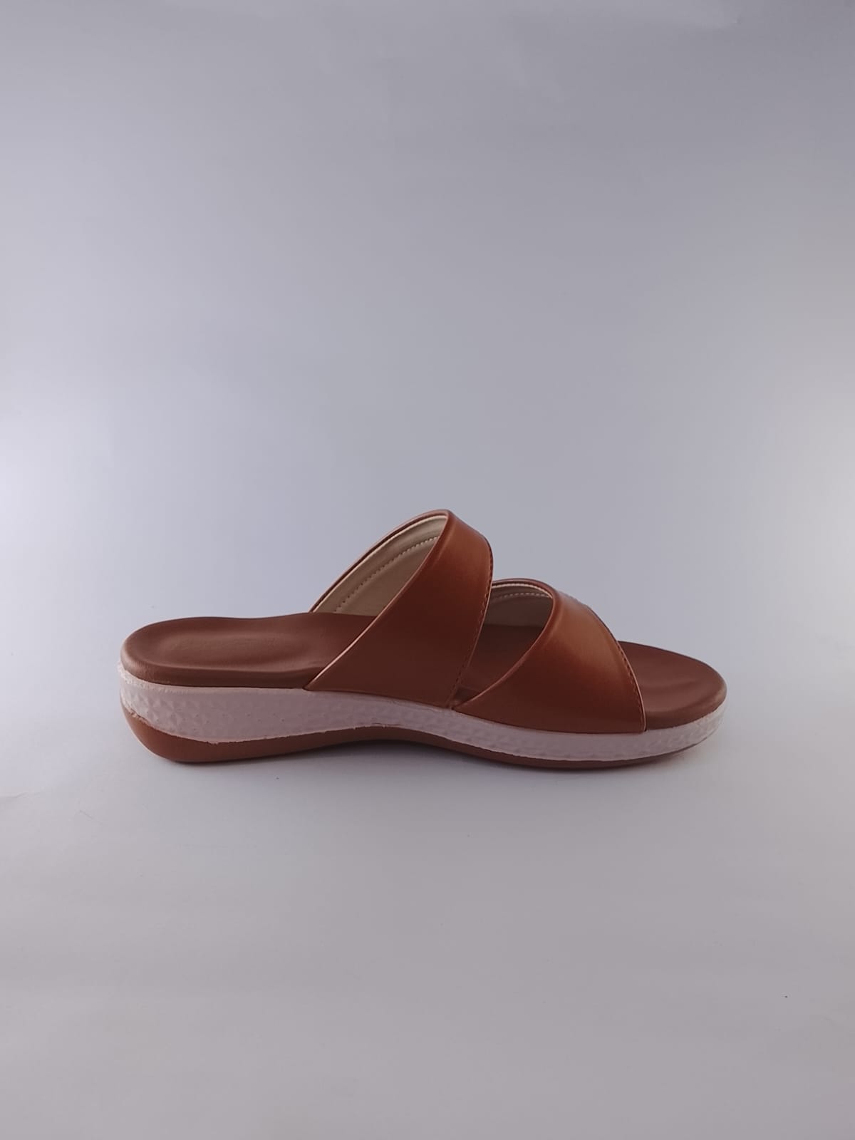 BROWN GLAM SLIPPER